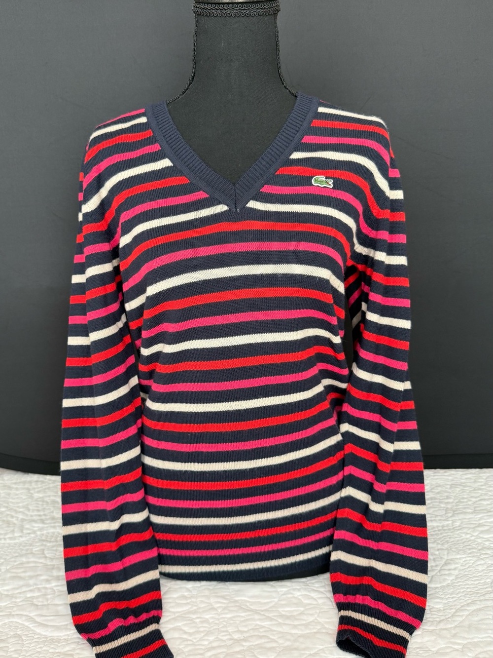 Lacoste V-Neck Sweater Women’s